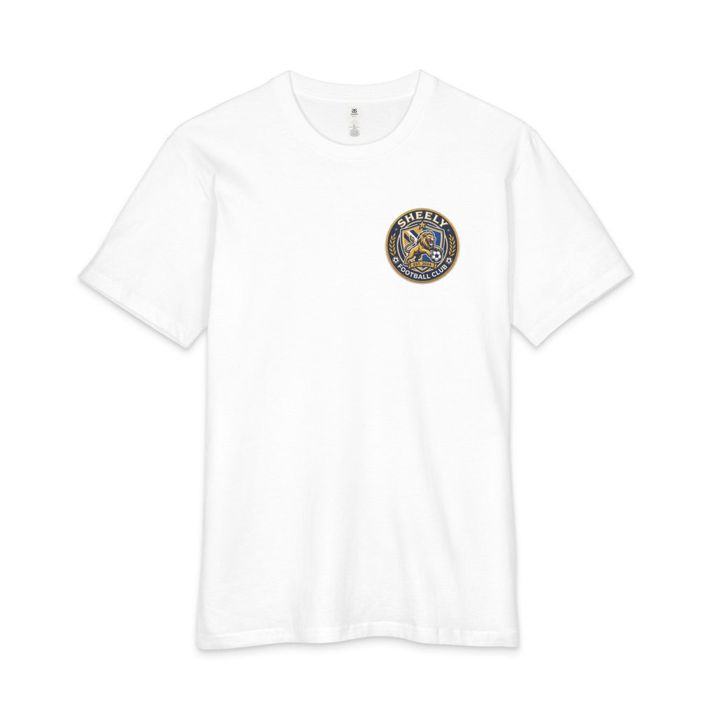 Sheely Clothing Co. Crest Tee — Retro Military Patch Graphic Men’s T-Shirt