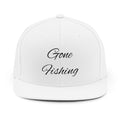 Gone Fishing Snapback Hat — Embroidered Casual Fishing Cap