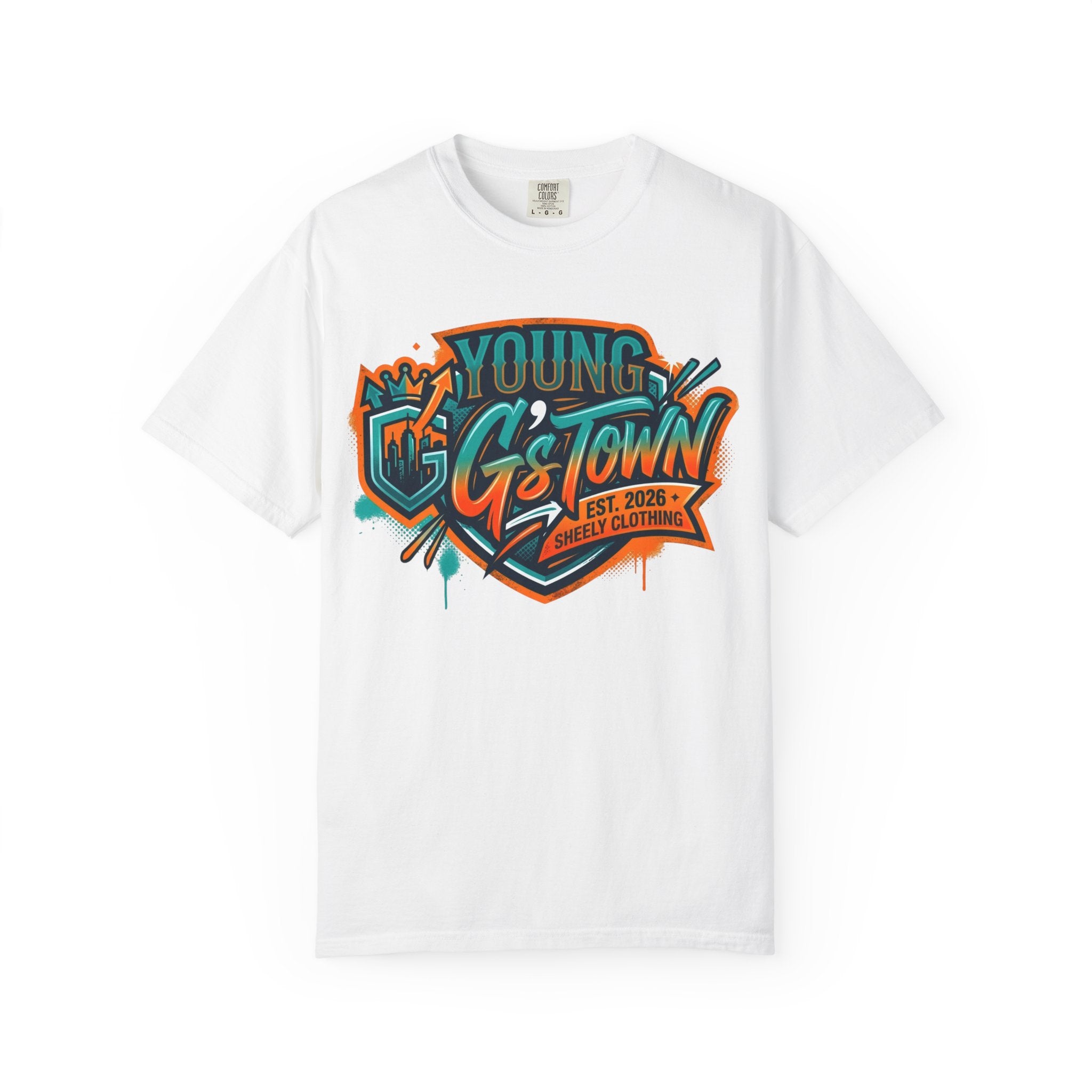 G's Town Youth Graphic T-Shirt — Retro Streetwear Logo Tee