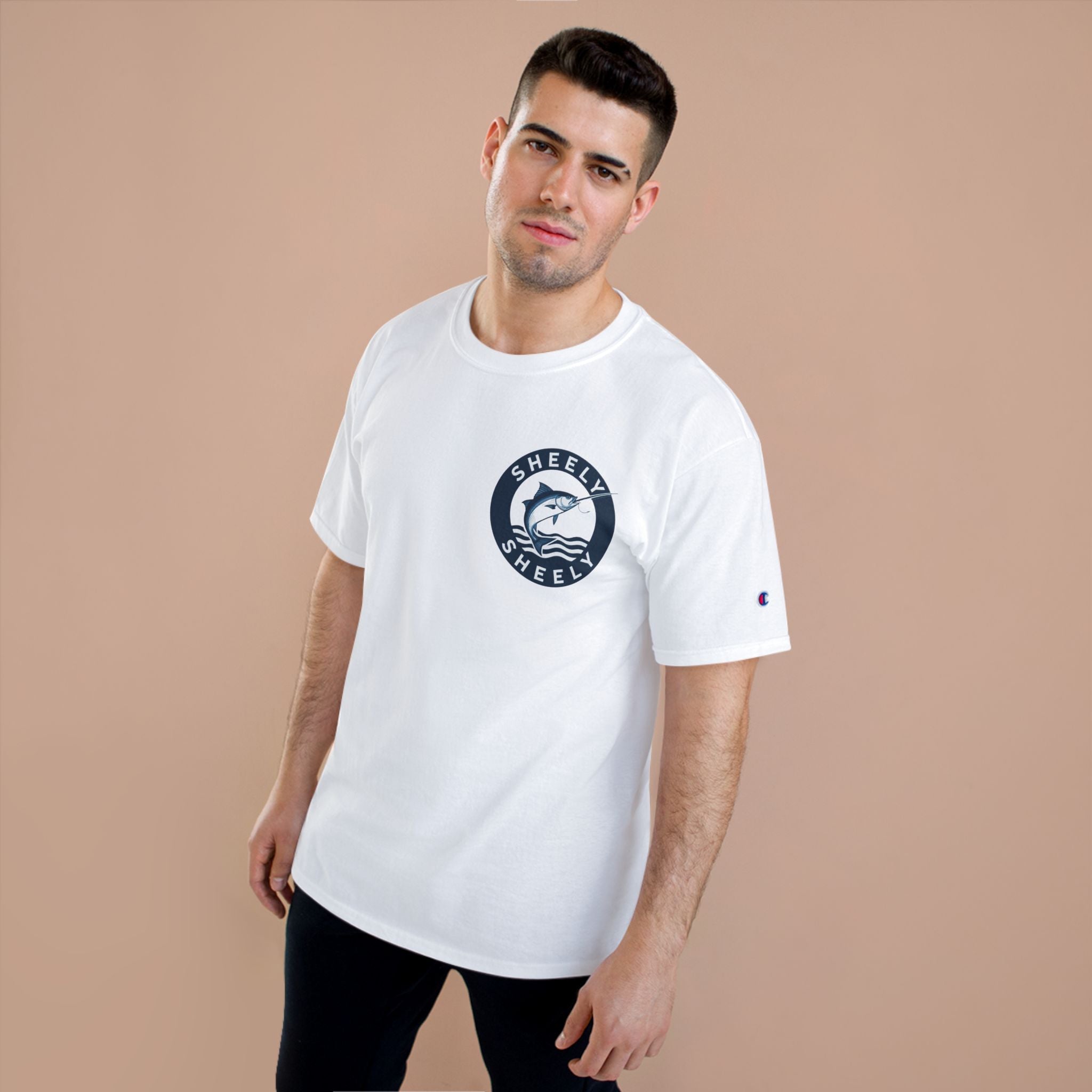Champion T-Shirt — Sheely Speelf Logo Tee