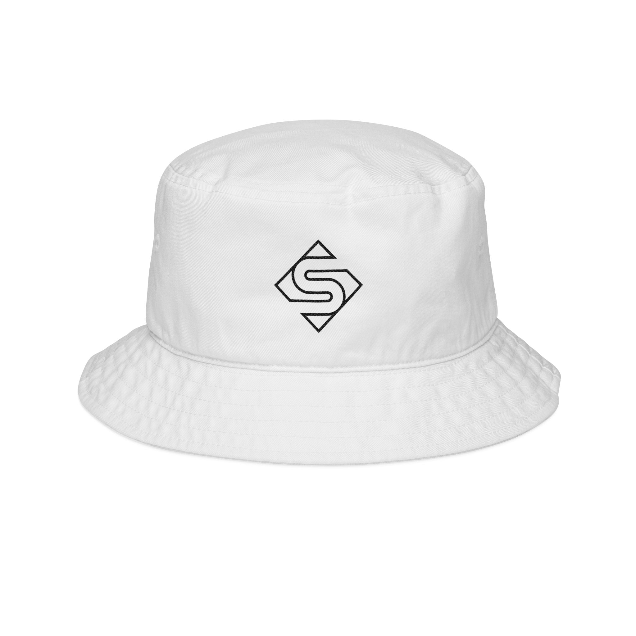 Embroidered 'The Sheely Clothing Company' Bucket Hat — Vintage Logo Cotton Sun Hat