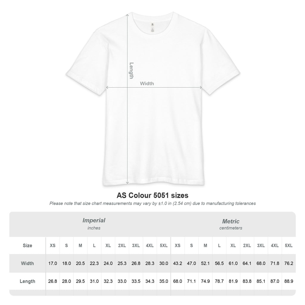 Men's Tee — Minimal Surf Badge Chest & Back Graphic