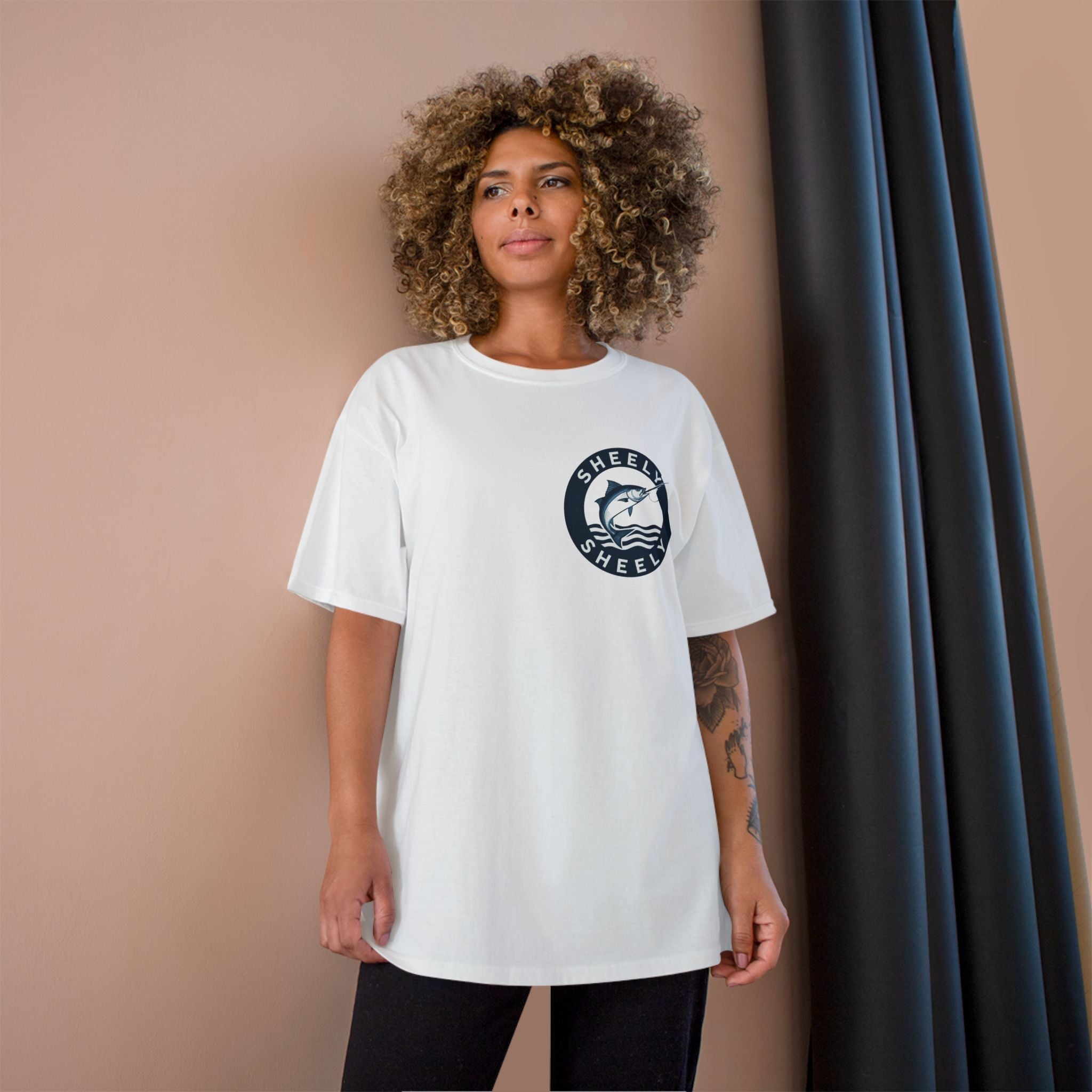Champion T-Shirt — Sheely Speelf Logo Tee