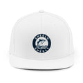 Marlin Circle Snapback Hat — Sheely Fishing Logo Cap