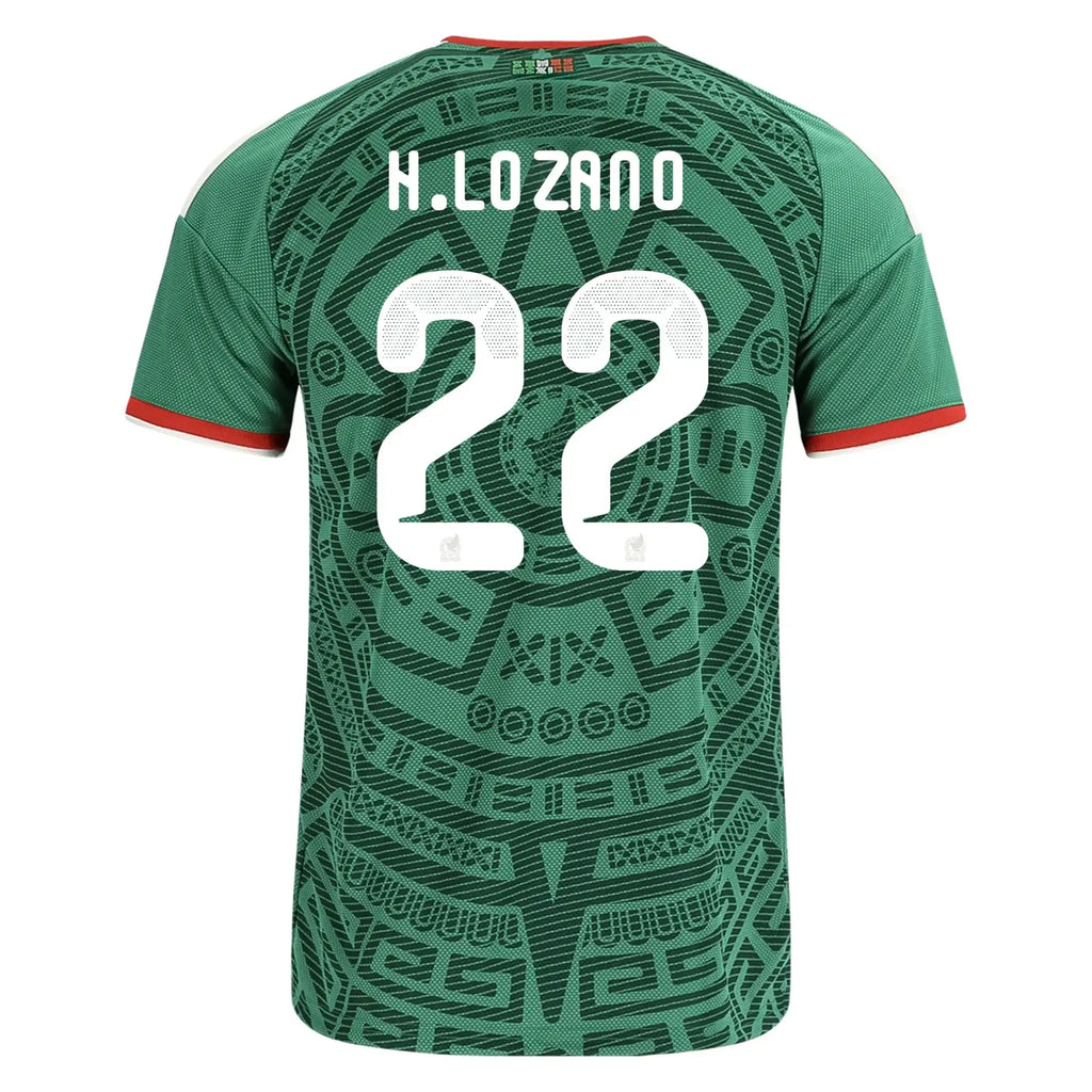 adidas 2026 Mexico Men's Stadium Home Soccer Jersey