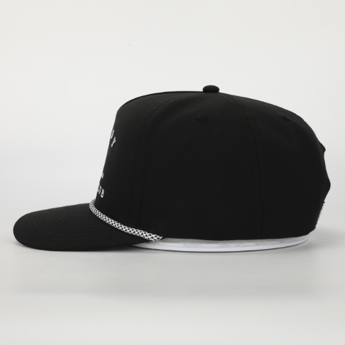 Horse Roped Hat Black