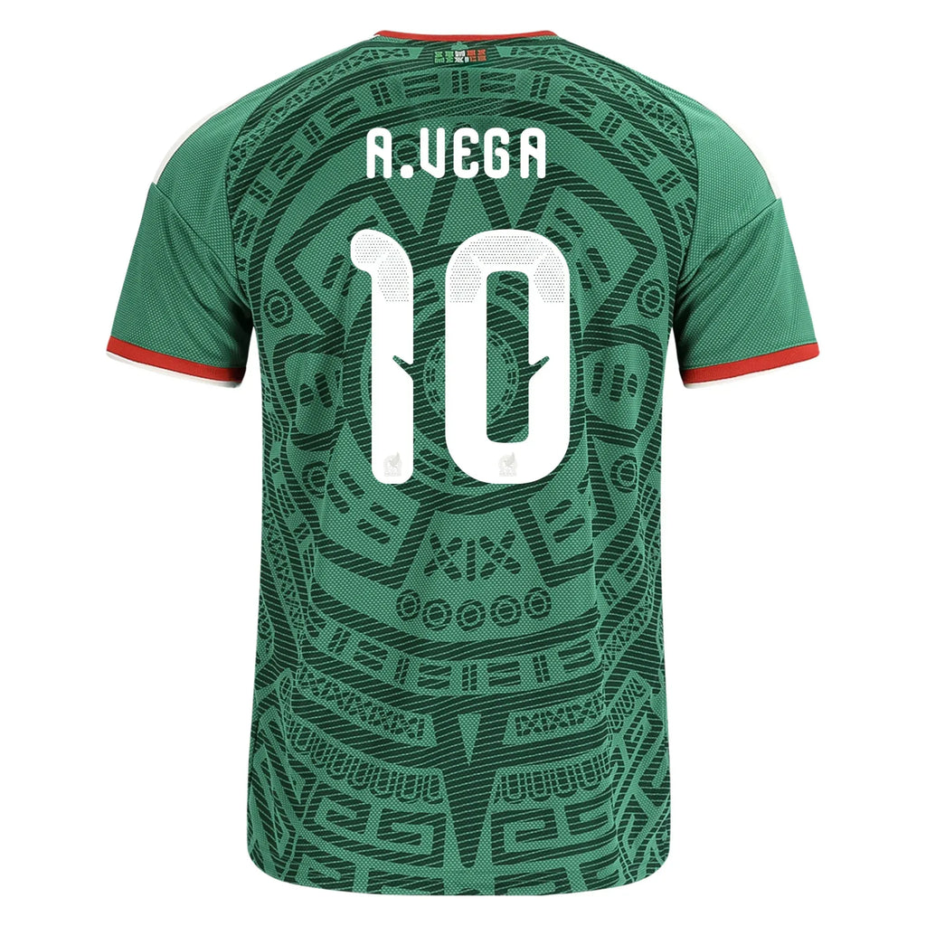 adidas 2026 Mexico Men's Stadium Home Soccer Jersey