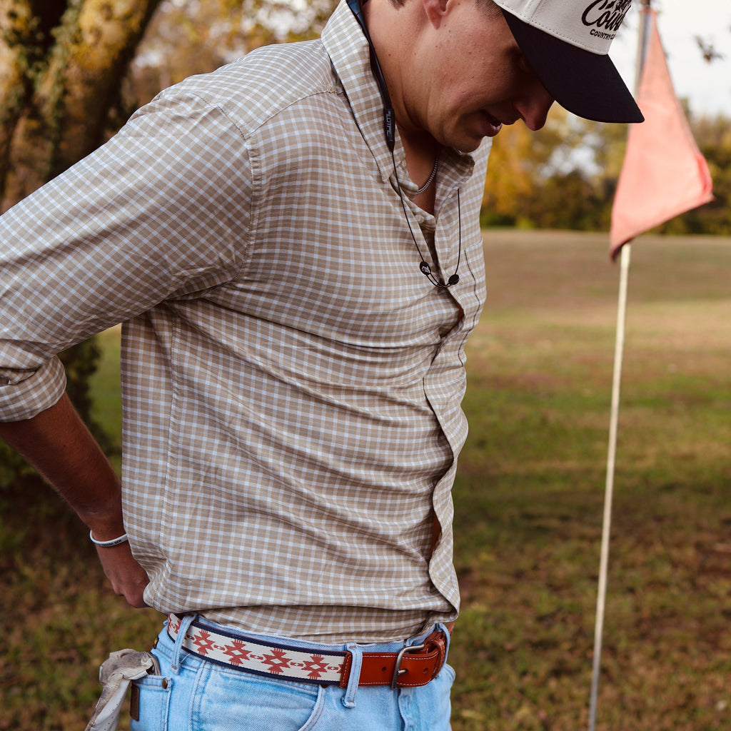Performance Button Down
