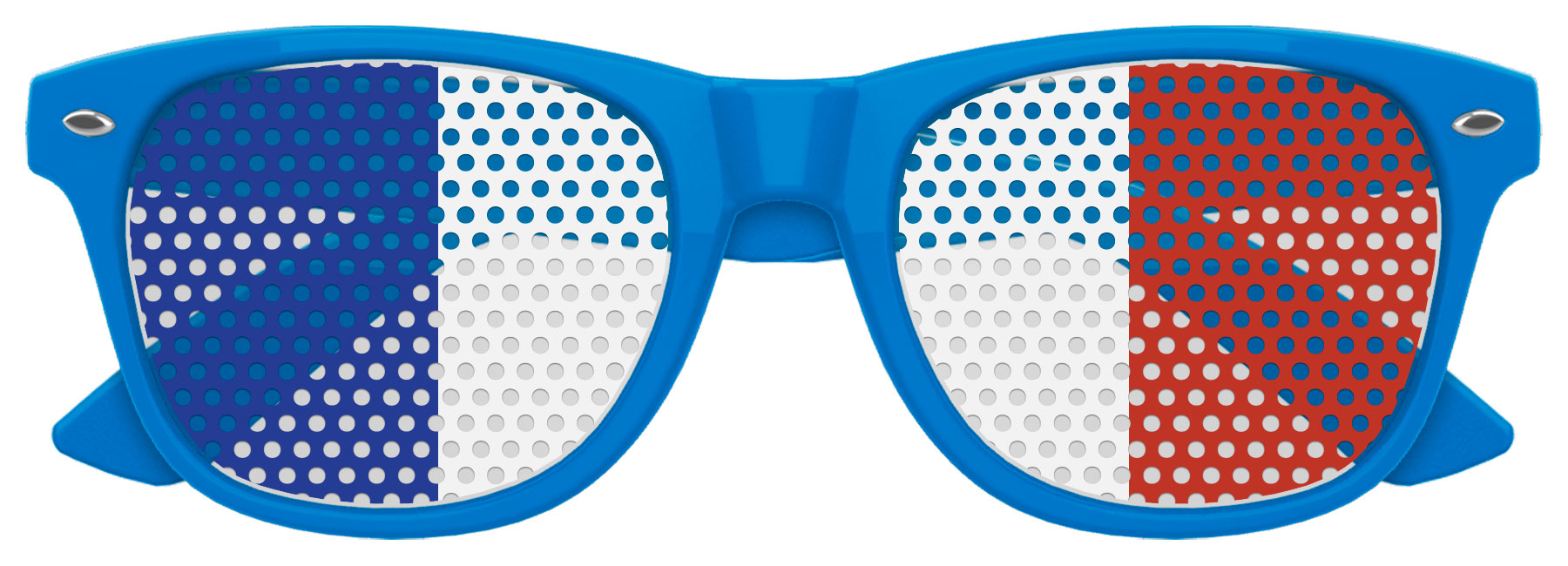 FRANCE FLAG World Cup Party Sunglasses