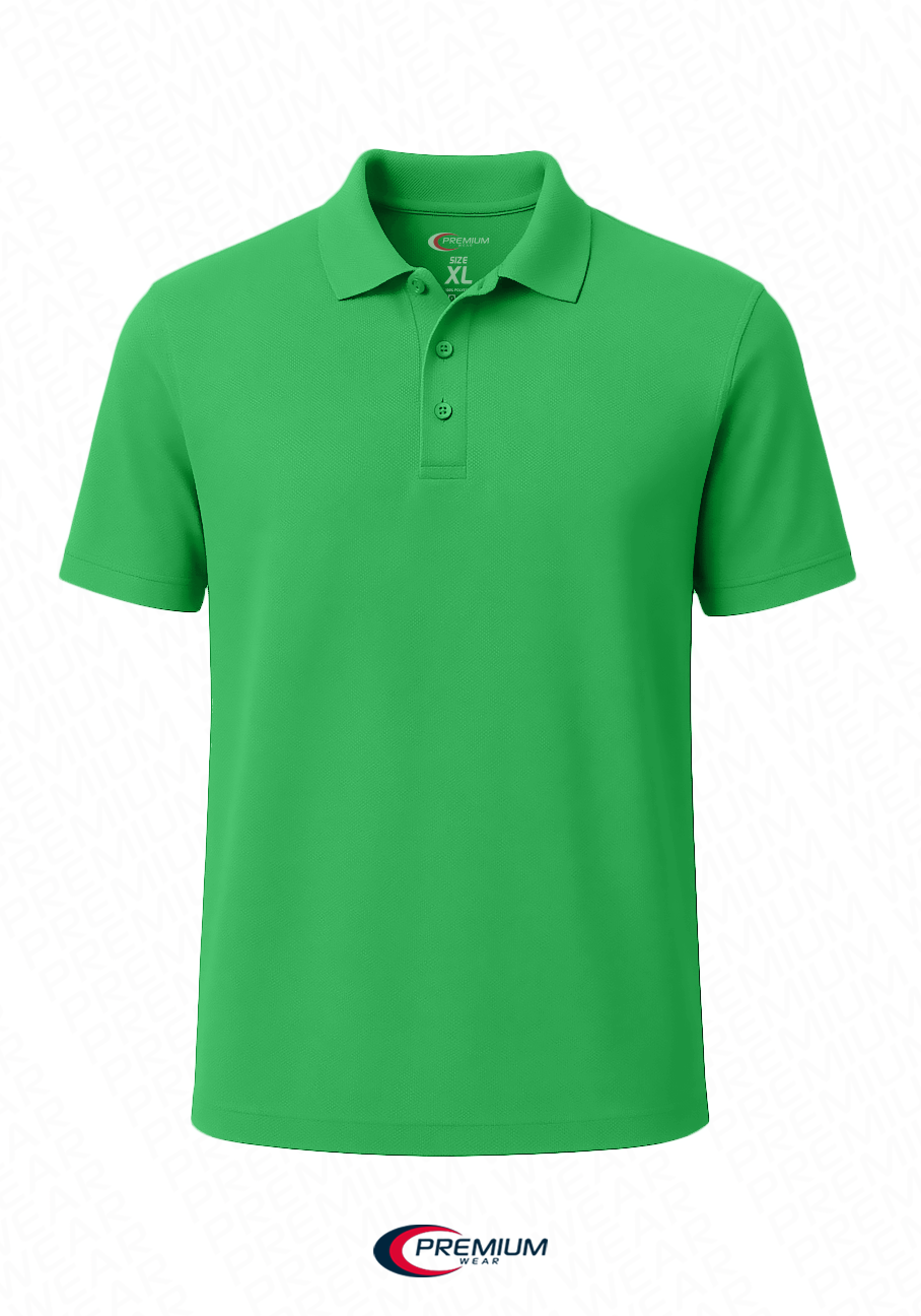 Boys/Unisex Dri Fit Moisture Wicking Polo Shirt - single