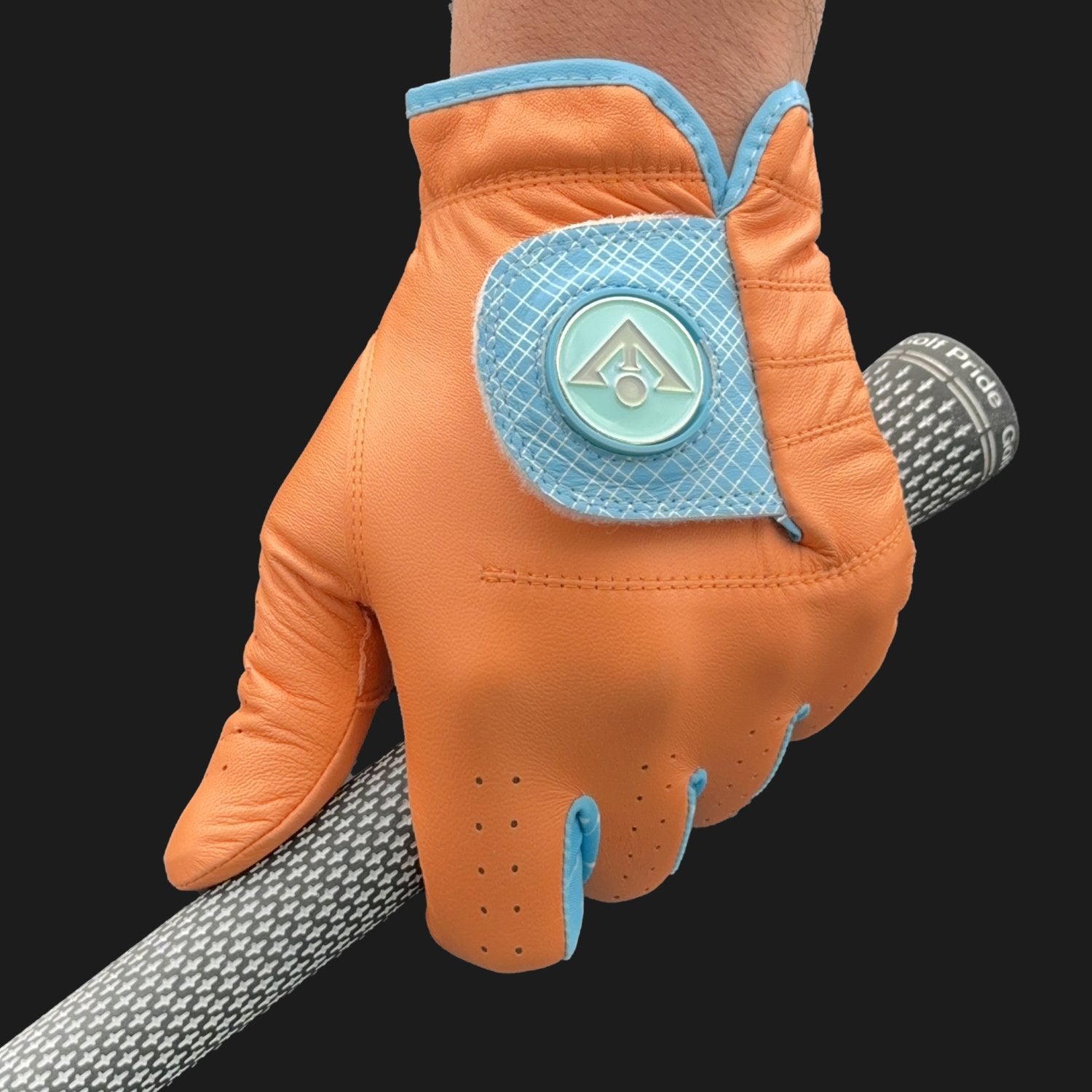 Harlem Heritage | Men's Orange Golf Glove