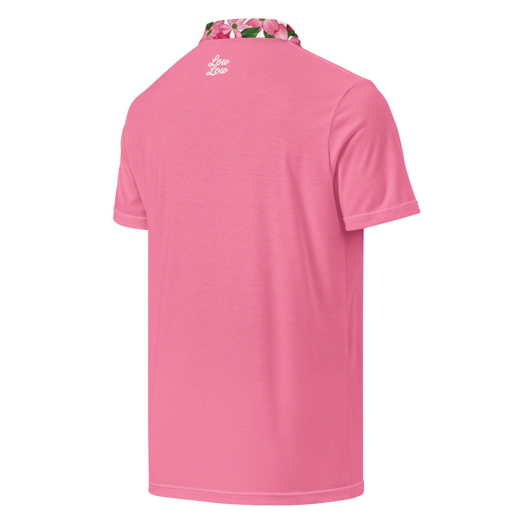 Limited Edition: Pink Dogwood Trim | Polo Shirt (slim fit)